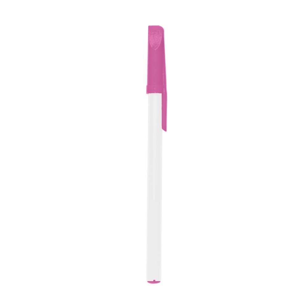 CANETA PLÁSTICA SPX-P@13629C-BCO/ROS NA COR BRANCO