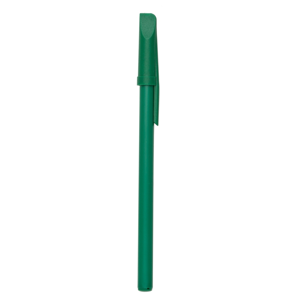 CANETA PLÁSTICA ESFERO C/ TAMPA SPX-P@13629B-VD NA COR VERDE