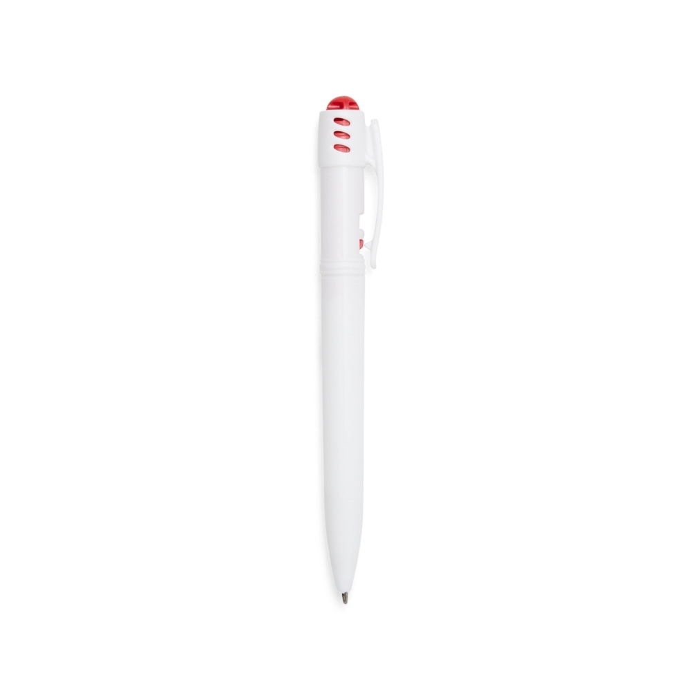 CANETA PLASTICA SPX-1089C-BCO/VM NA COR BRANCO