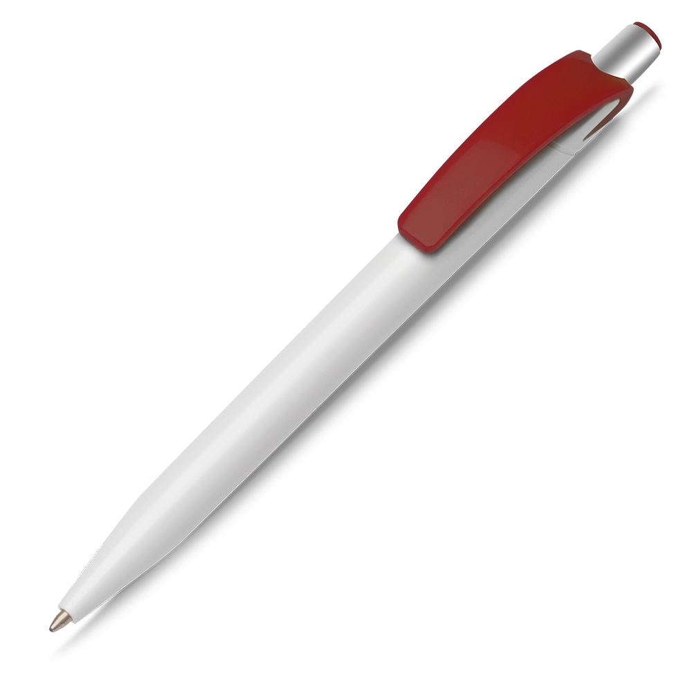 CANETA PLÁSTICA SPX-15085B-VM NA COR VERMELHO