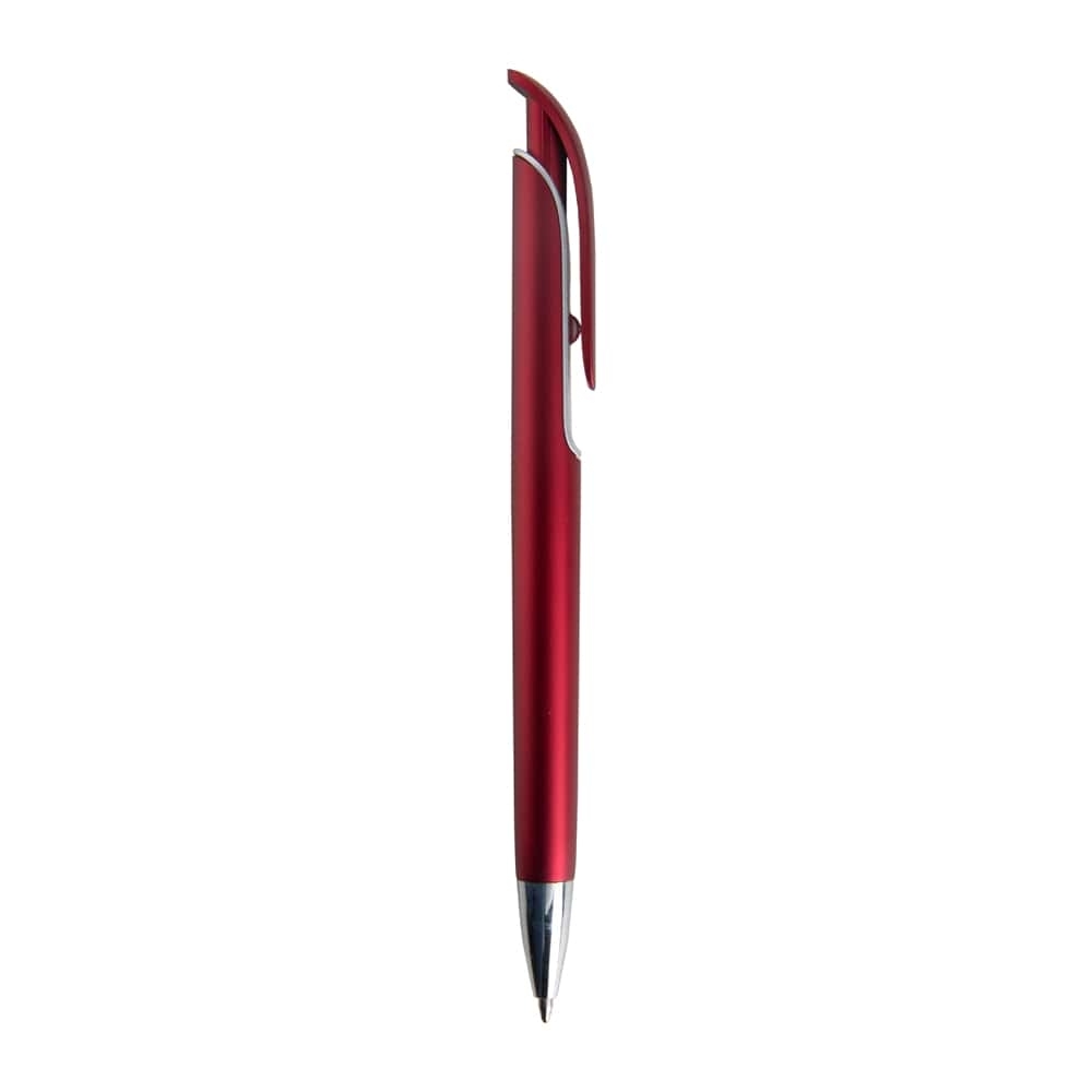 CANETA PLÁSTICA  SPX-13830B-VM/PRA NA COR VERMELHO