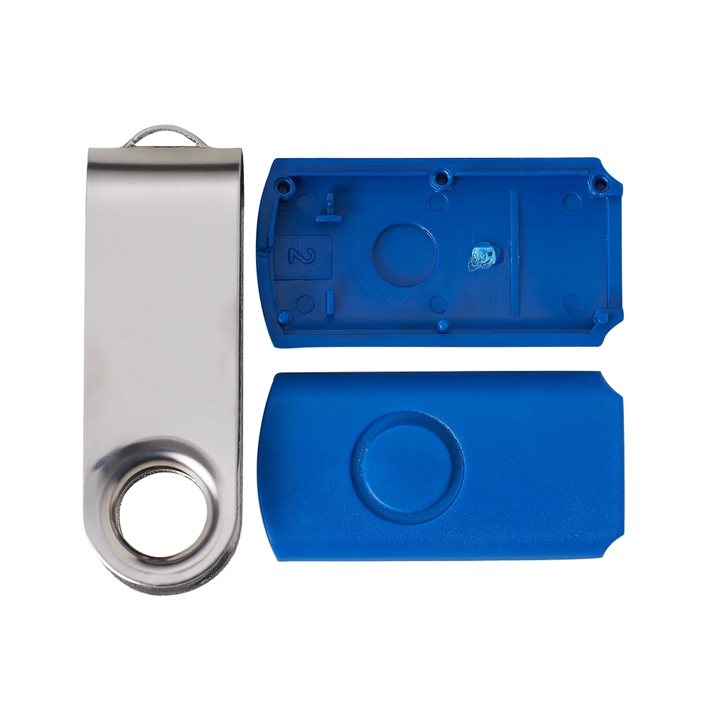 CARCAÇA P/ MEMORIA GIRATORIO BRILHANTE SPX-13960BR-AZU/AZU NA COR AZUL