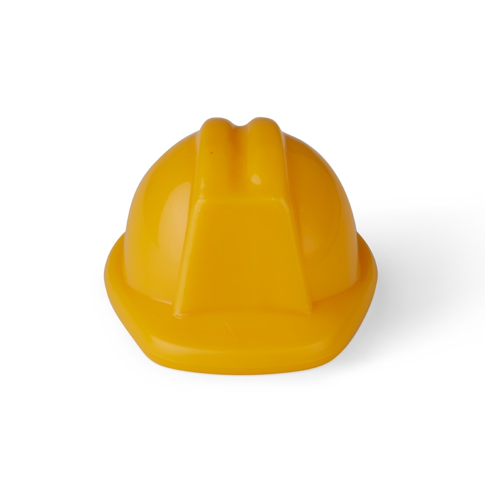 CHAVEIRO CAPACETE EPI PLÁSTICO SPX-06085-AMA NA COR AMARELO