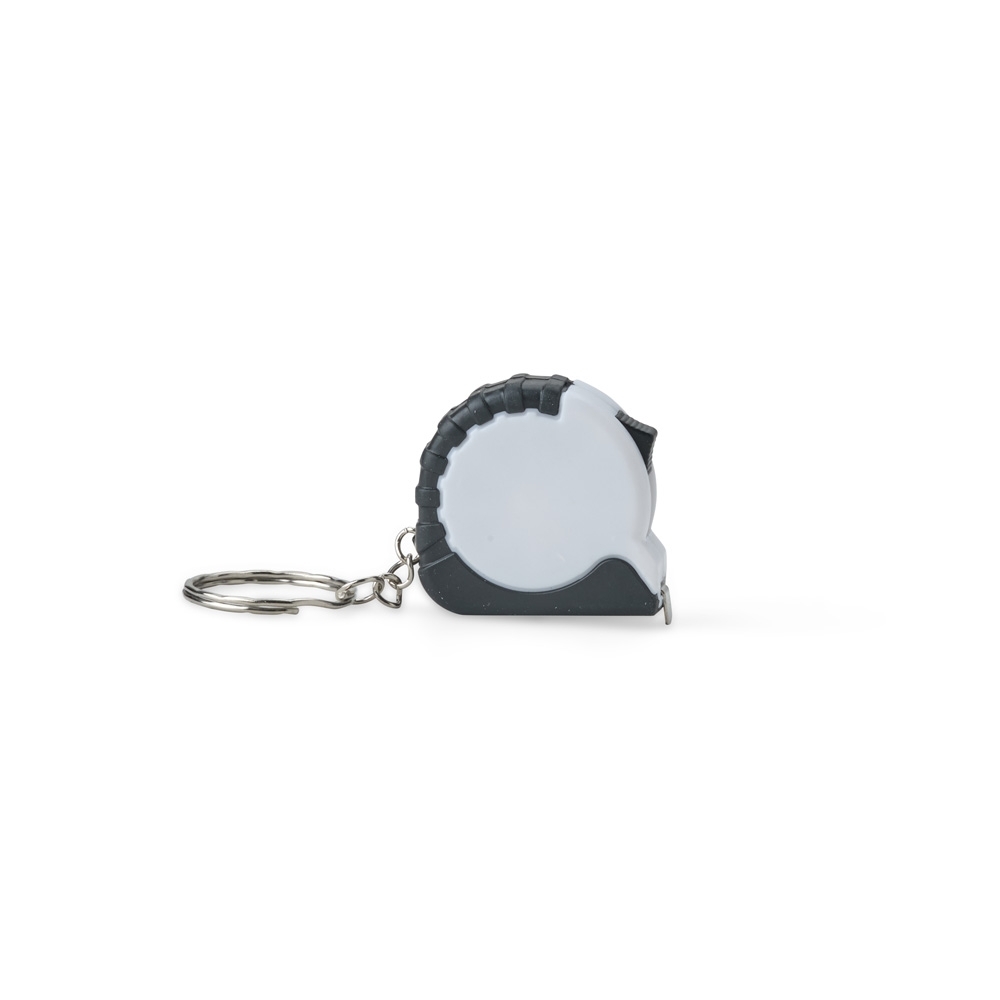 CHAVEIRO TRENA PLÁSTICO 1M SPX-08205-BCO/PRE NA COR BRANCO