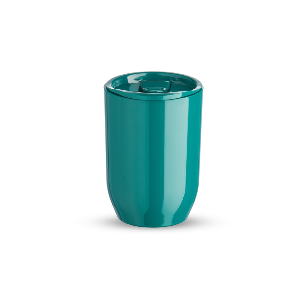 COPO PLÁSTICO 350ML SPX-02826-VD NA COR VERDE