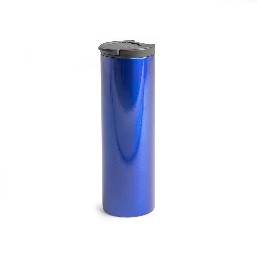 COPO PAREDE DUPLA 500ML SPX-E@07064-AZU/BRI NA COR AZUL