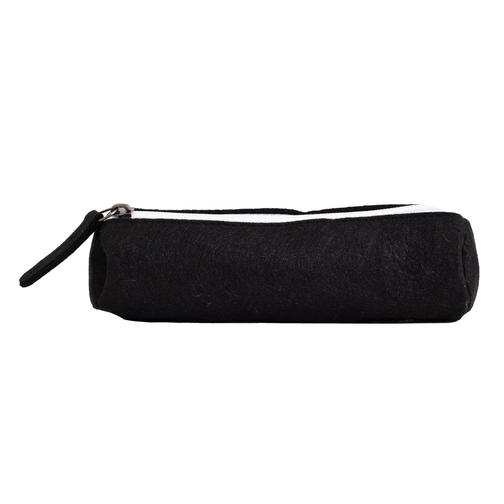 ESTOJO ESCOLAR DE FELTRO SPX-02201-PRE NA COR PRETO