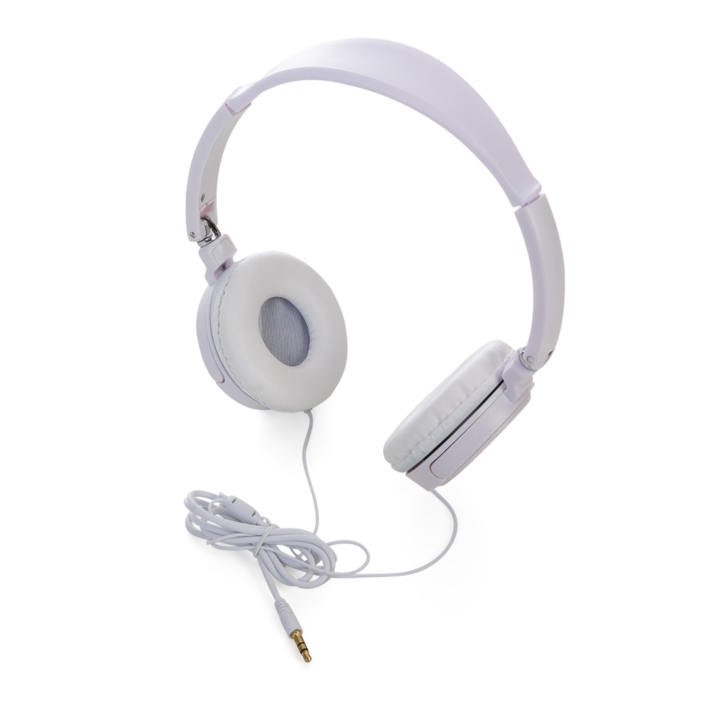 FONE DE OUVIDO STEREO ENTRADA P2 ARTICULAVEL SPX-12805-BCO NA COR BRANCO