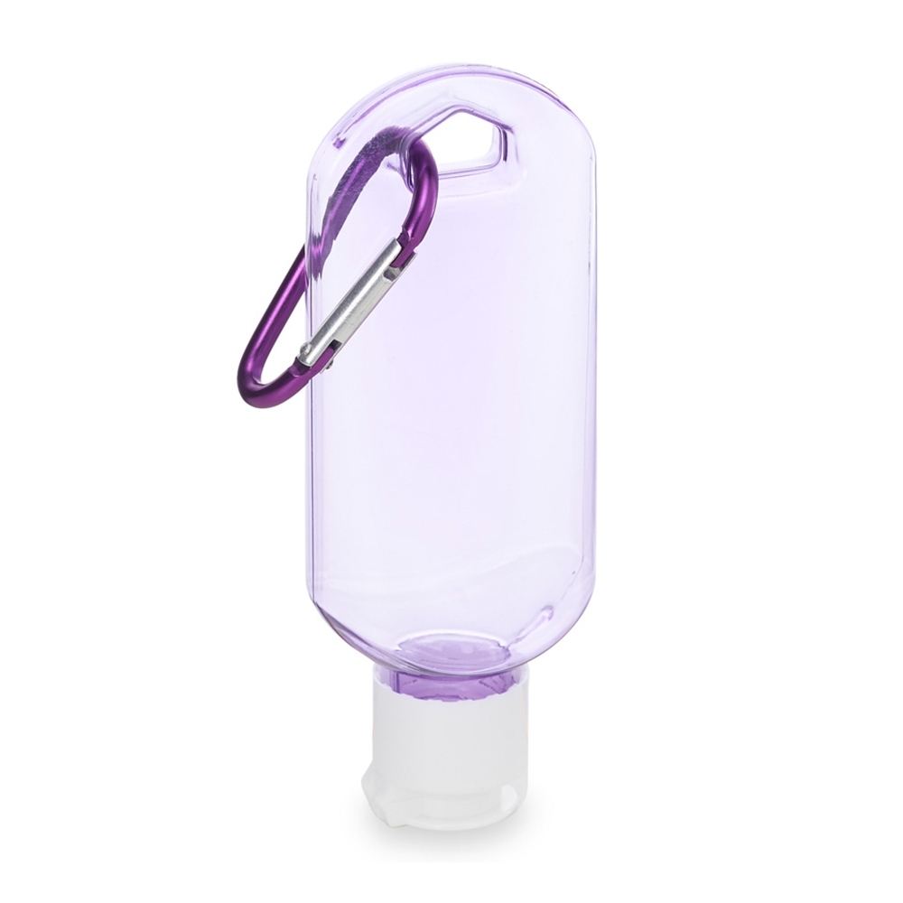 FRASCO 55ML C/ MOSQUETÃO  SPX-P@18635-ROX/ROX NA COR ROXO