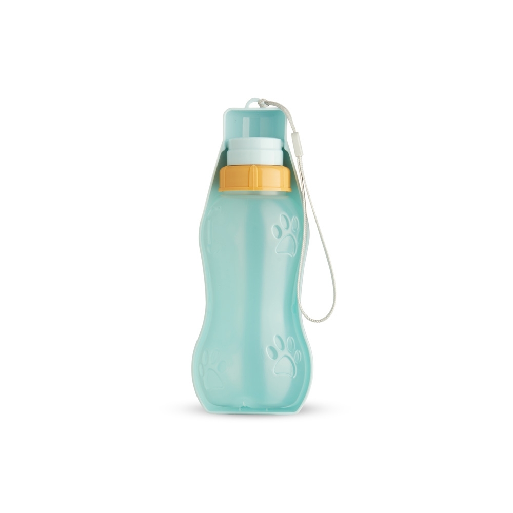 GARRAFA BEBEDOURO PET 400ML SPX-03152-AZU NA COR AZUL