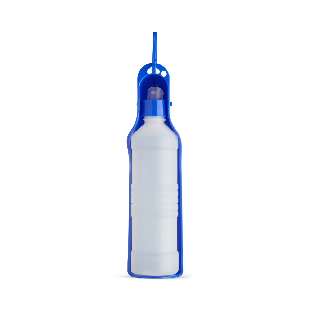 GARRAFA BEBEDOURO PET 420ML SPX-03154-AZU NA COR AZUL