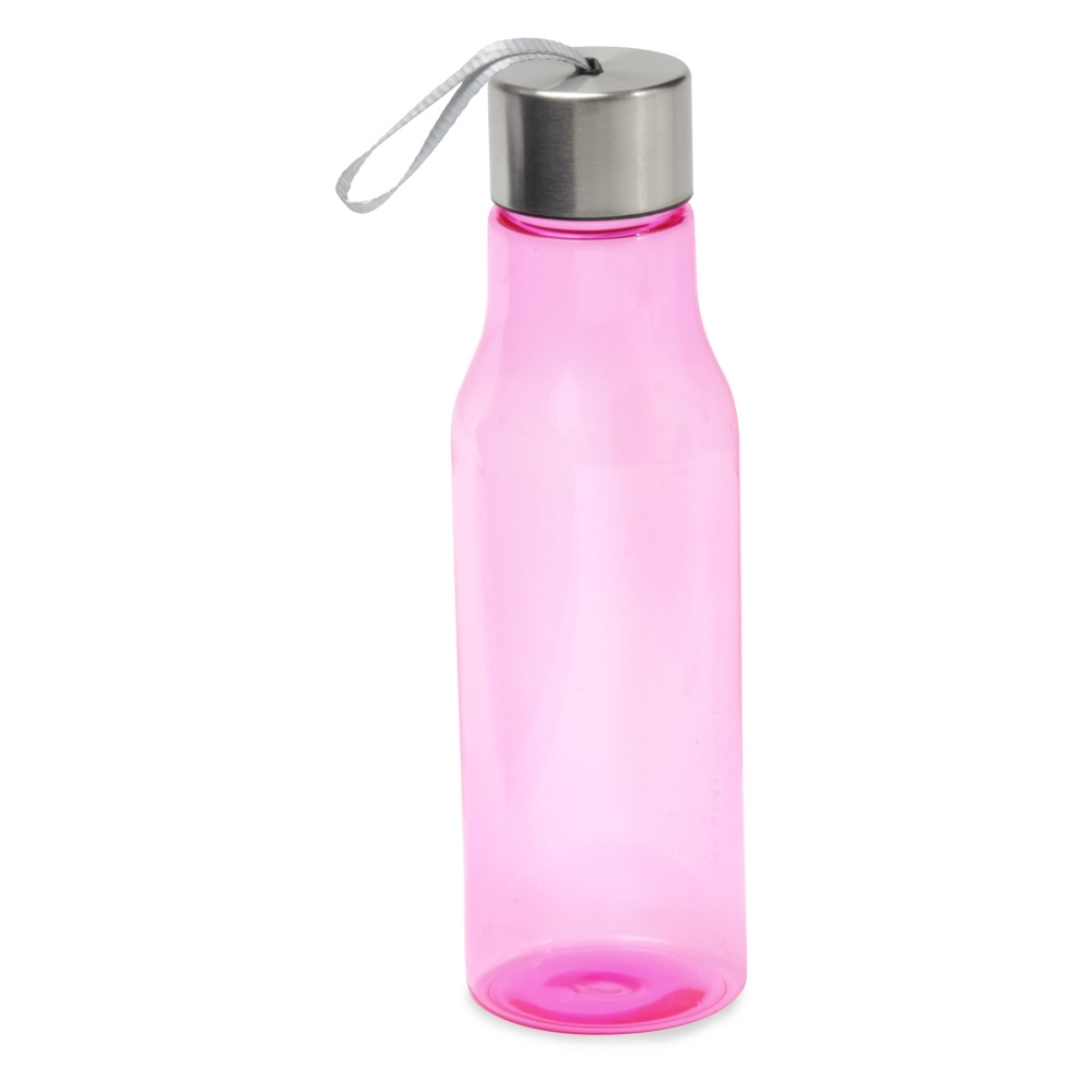 GARRAFA PLÁSTICA 600ML SPX-18695-ROS NA COR ROSA