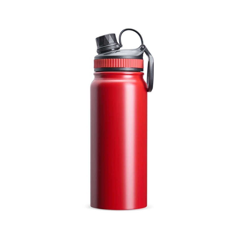 GARRAFA TÉRMICA 650ML SPX-18933-VM NA COR VERMELHO