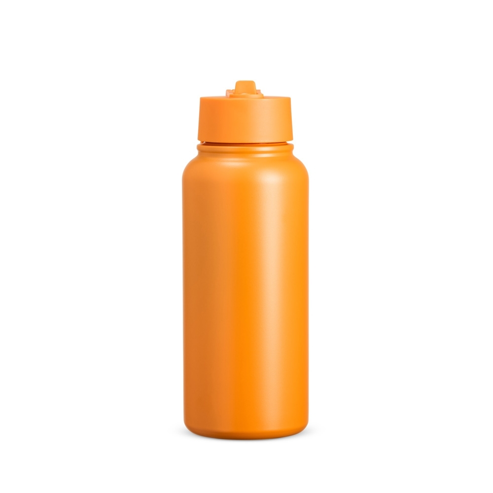 GARRAFA TÉRMICA 900ML SPX-18916-LAR NA COR LARANJA