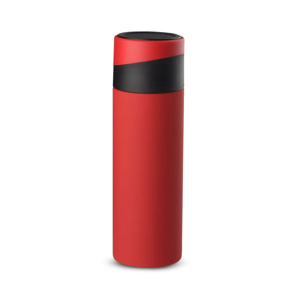 GARRAFA TÉRMICA APOIO PARA CELULAR SPX-14785-VM NA COR VERMELHO