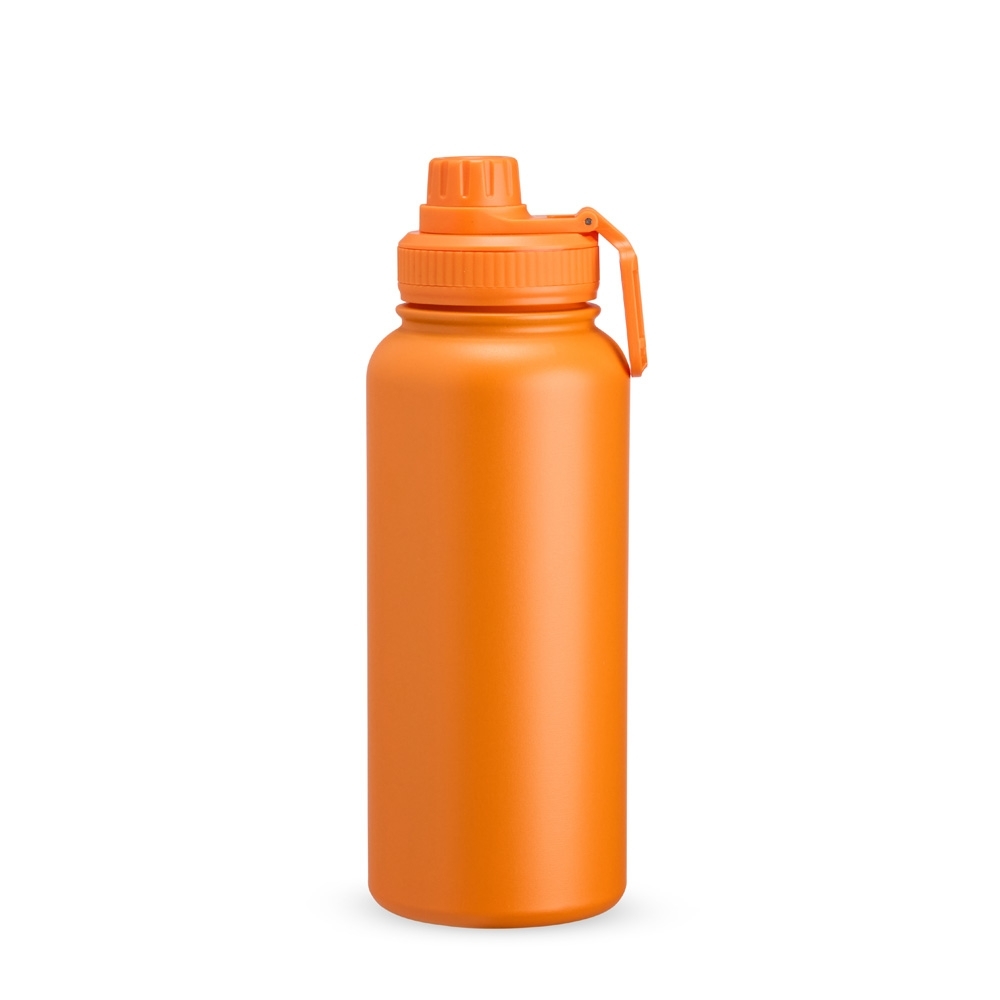 GARRAFA TÉRMICA INOX 1L SPX-05087B-LAR NA COR LARANJA