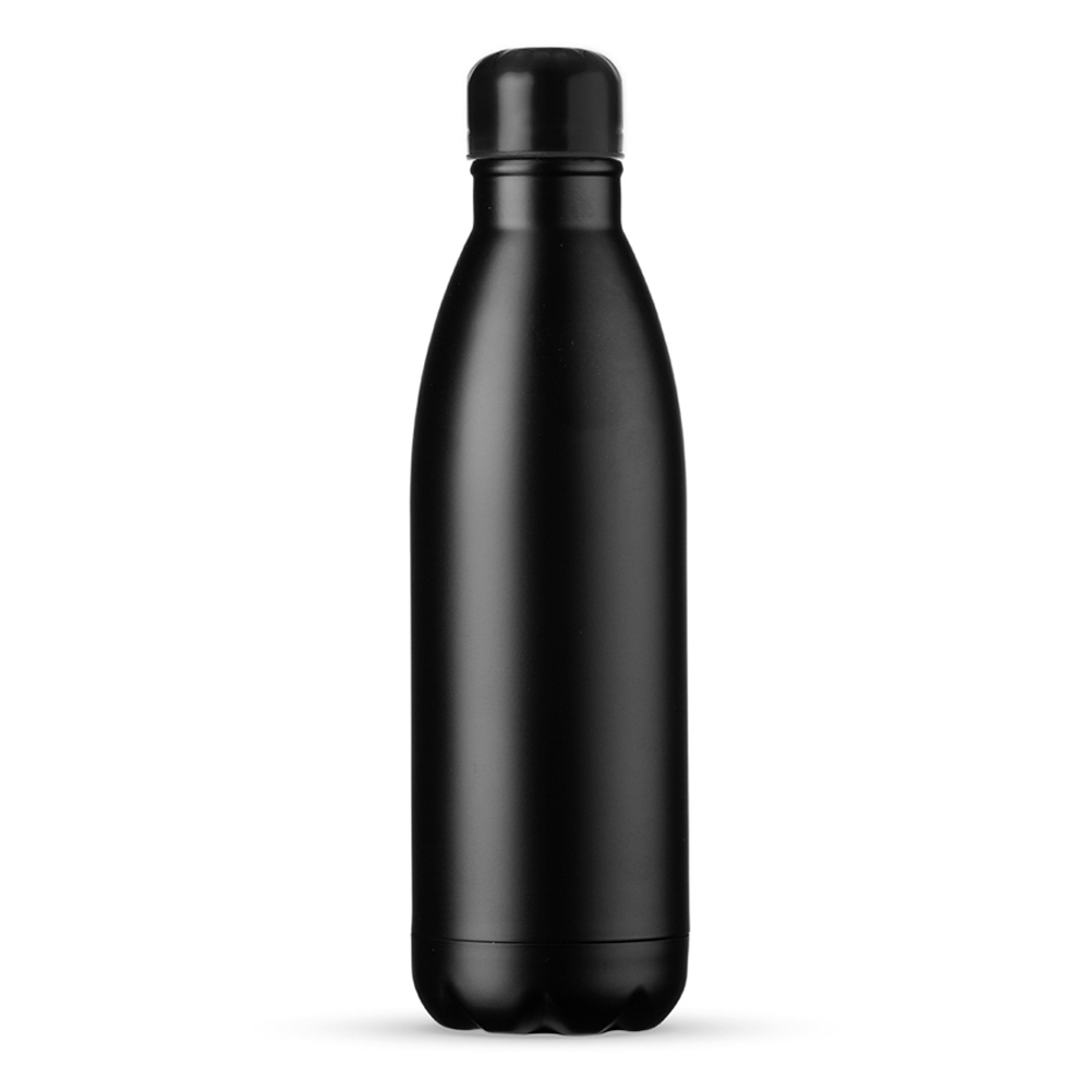 GARRAFA ESPORTIVA EM INOX 1L SPX-14670-PRE NA COR PRETO