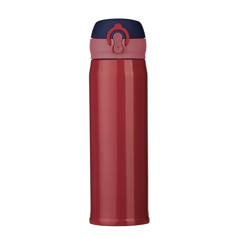 GARRAFA TÉRMICA INOX 400ML SPX-02111F-VM NA COR VERMELHO