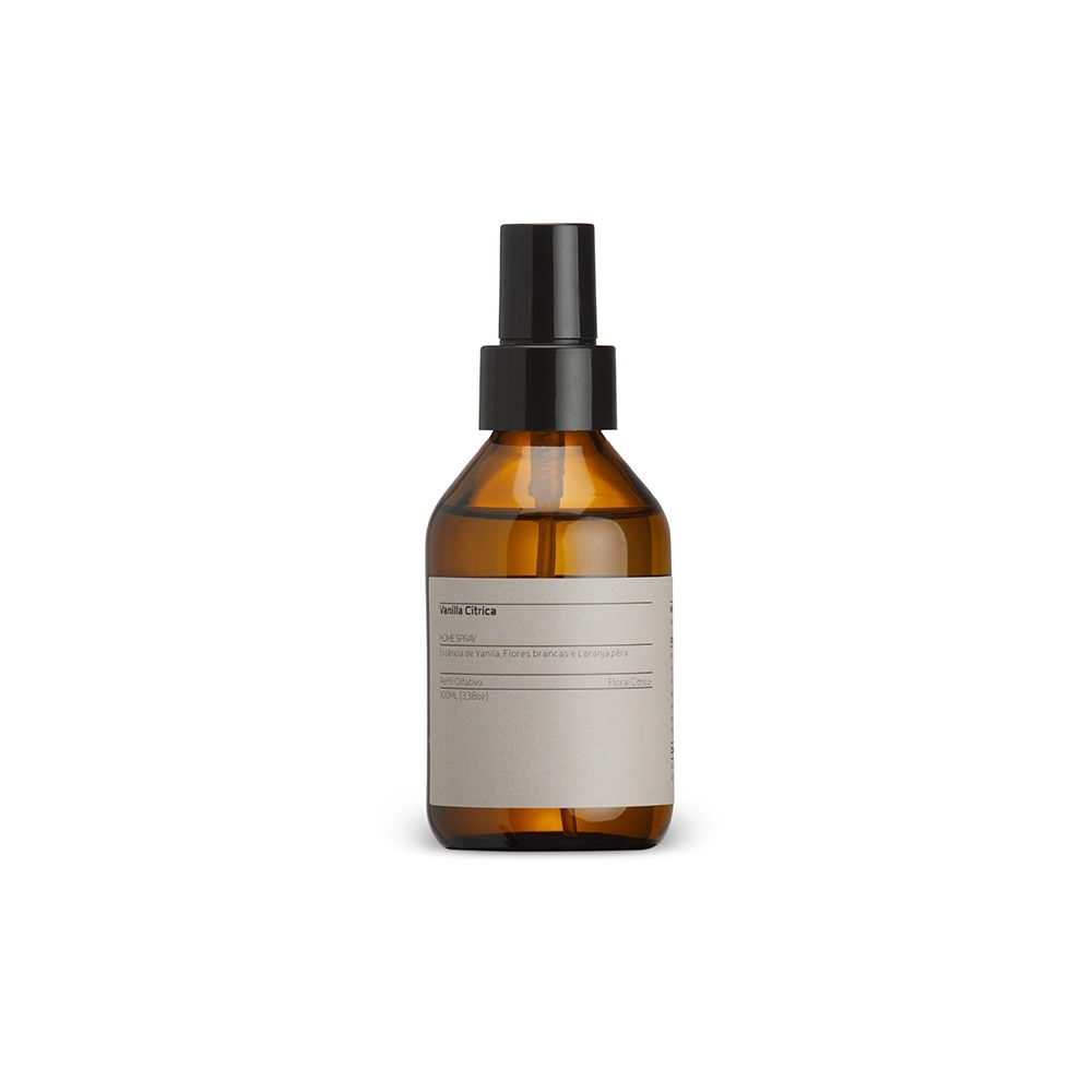 HOME SPRAY VANILLA CÍTRICA 100ML SPX-15013A-MAR NA COR MARROM