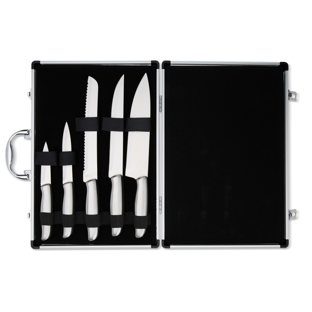 KIT FACAS 5 PEÇAS SPX-10081B-INO NA COR INOX