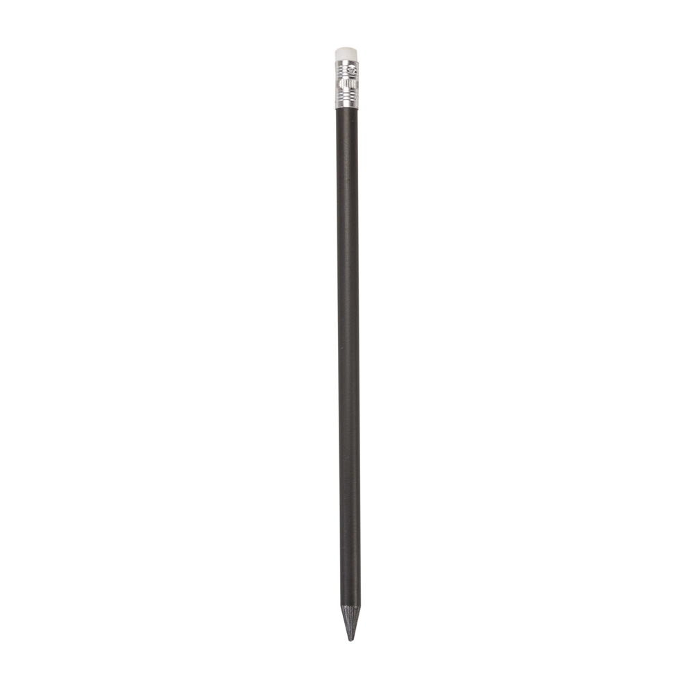 LÁPIS MADEIRA C/ BORRACHA GRAFITE SPX-P@13870-GRA NA COR PRETO