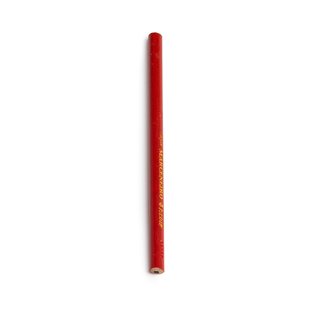 LÁPIS MARCADOR DE MADEIRA SPX-P@08048-VM NA COR VERMELHO