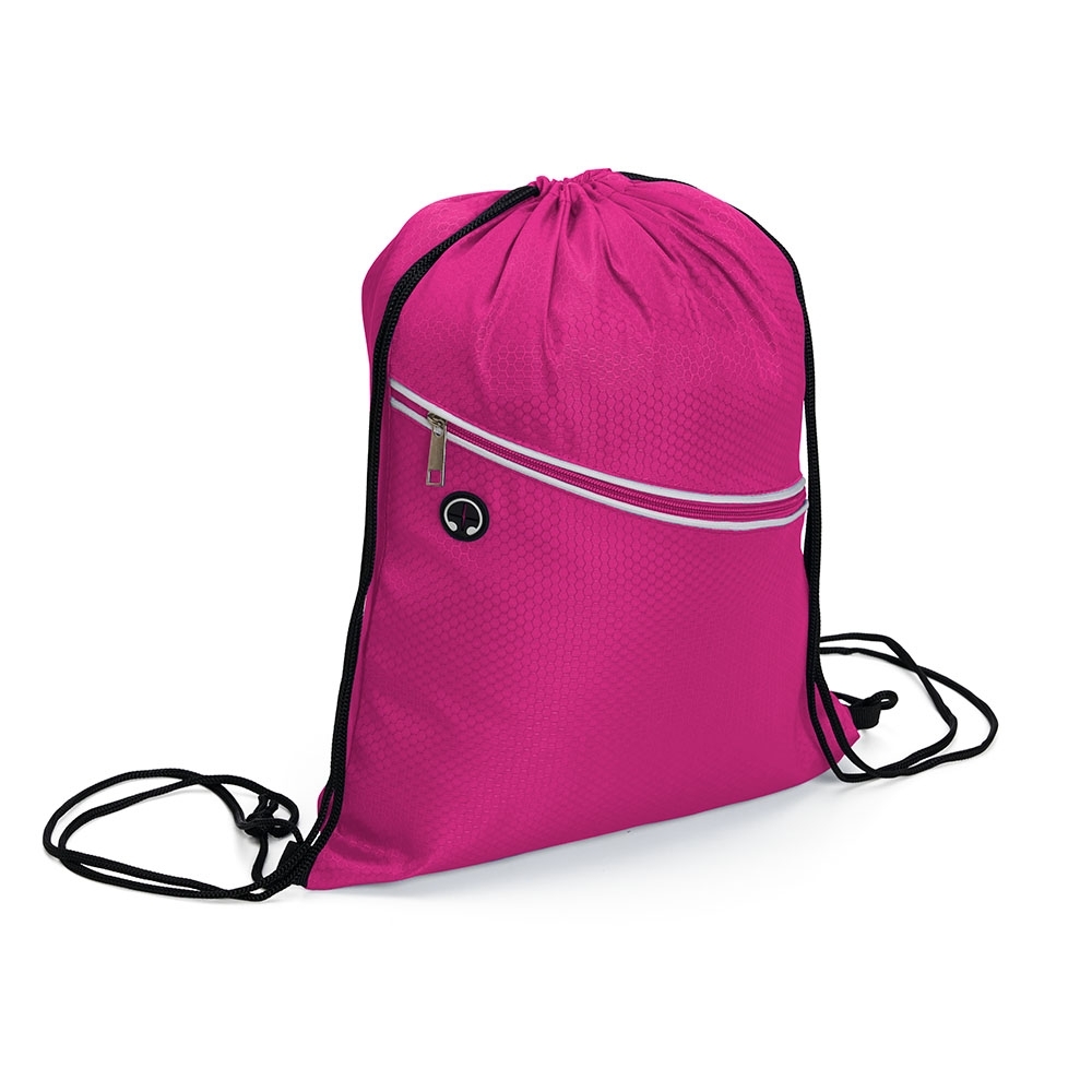 SACOCHILA POLIÉSTER SPX-18601-ROS NA COR ROSA