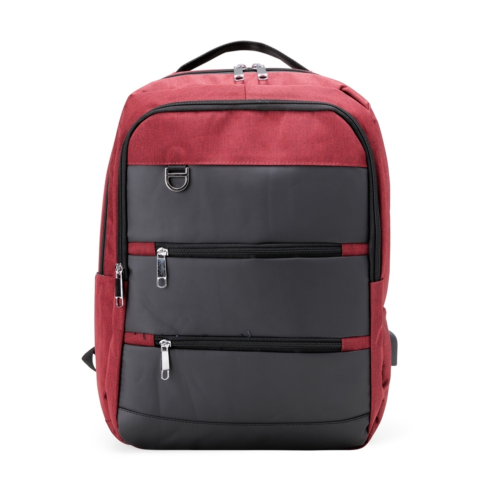 MOCHILA DE NYLON 23L SPX-01351-VM NA COR VERMELHO