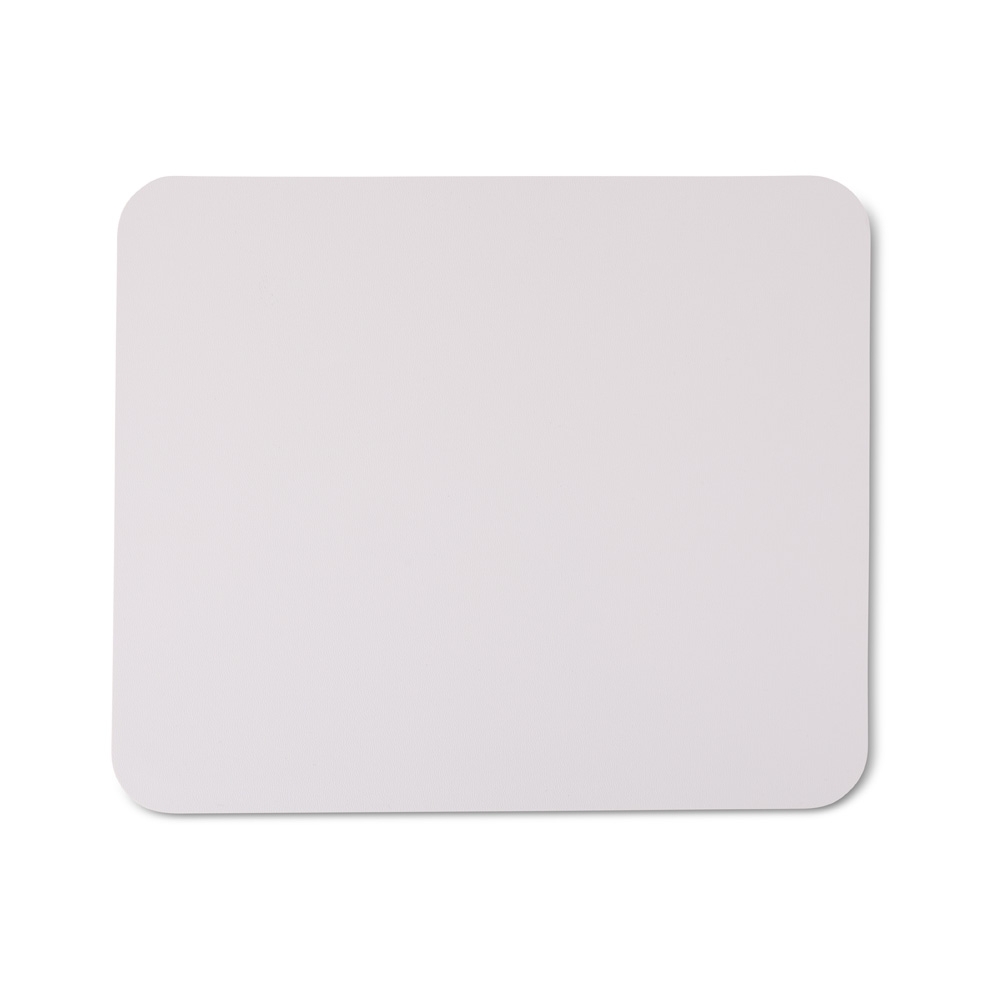 MOUSE PAD COURO SINTÉTICO SPX-07056-BCO NA COR BRANCO