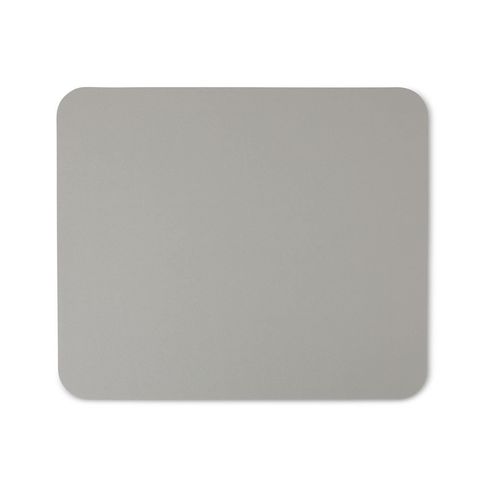 MOUSE PAD COURO SINTÉTICO SPX-07056-CIN NA COR CHUMBO