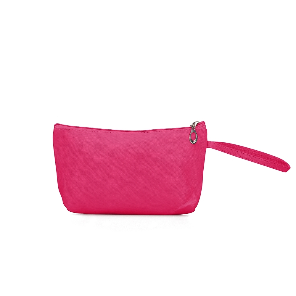 NECESSAIRE PVC IMPERMEÁVEL  SPX-18534-PNK NA COR ROSA