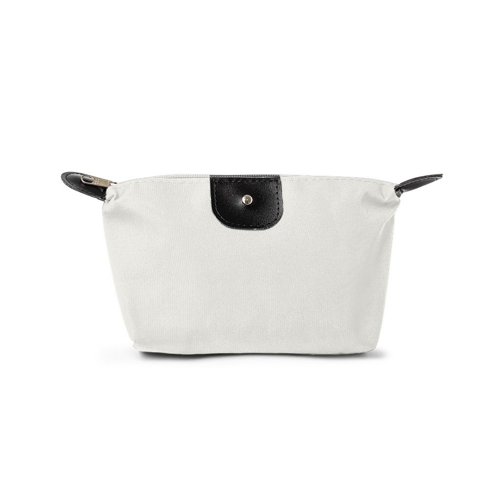 NÉCESSAIRE NYLON OXFORD SPX-15150N-BCO/PRE NA COR BRANCO