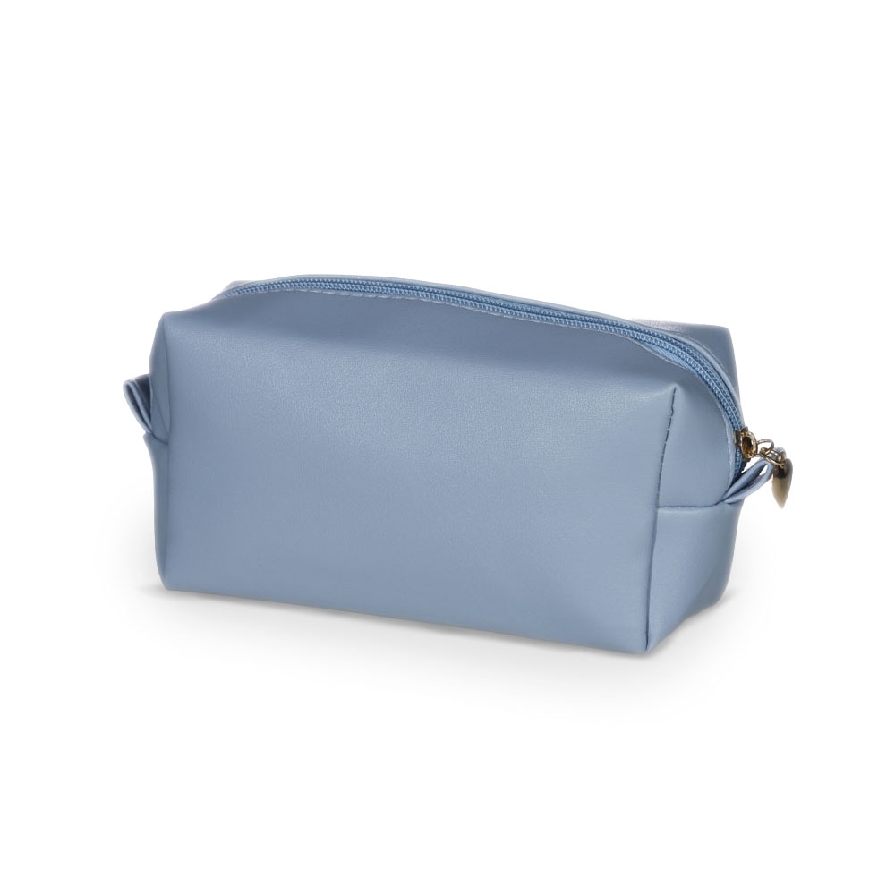 NECESSAIRE EM PU SPX-18650-AZC NA COR AZUL