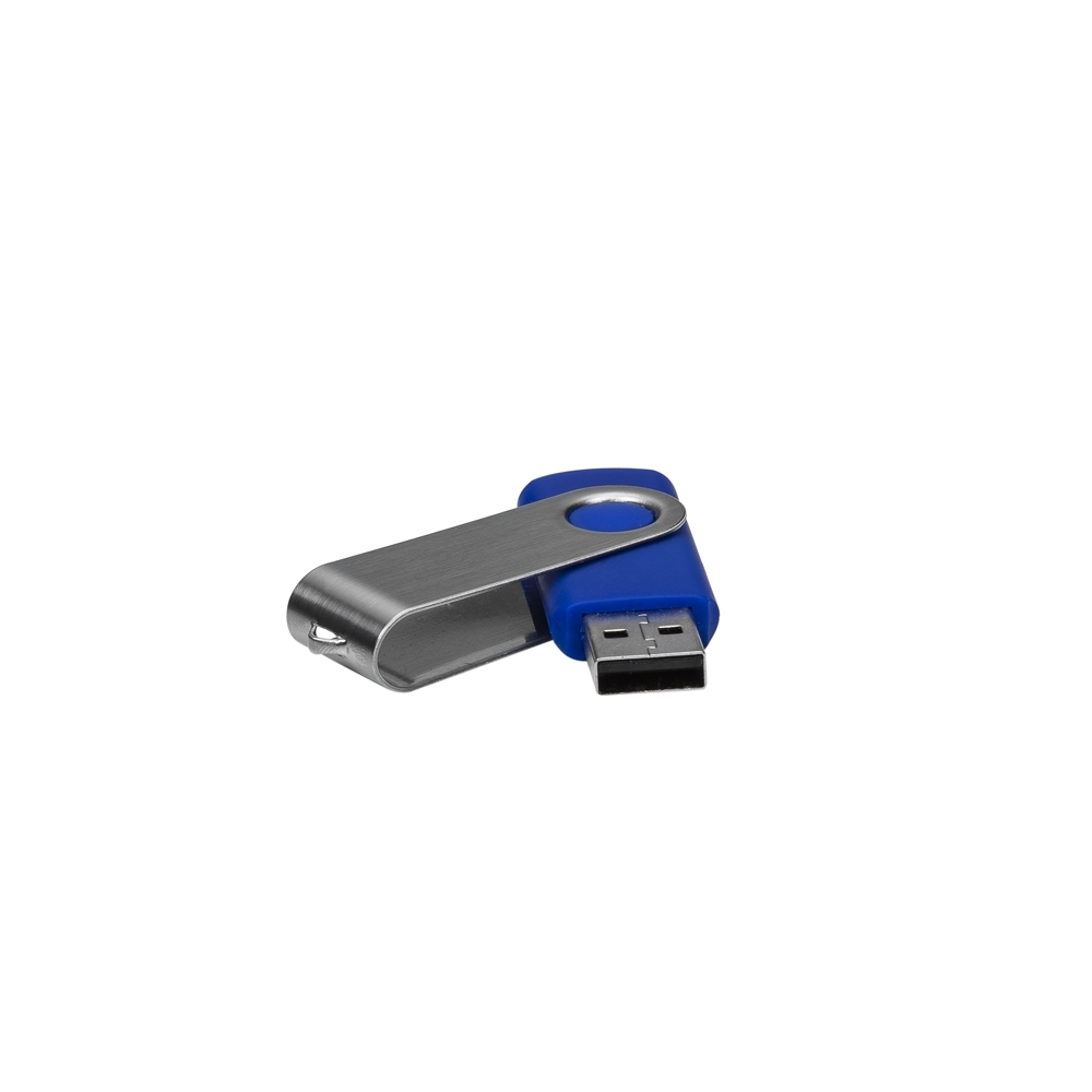 PEN DRIVE SM 4 GB GIRATÓRIO  SPX-016-4GB-PRA/AZE NA COR AZUL