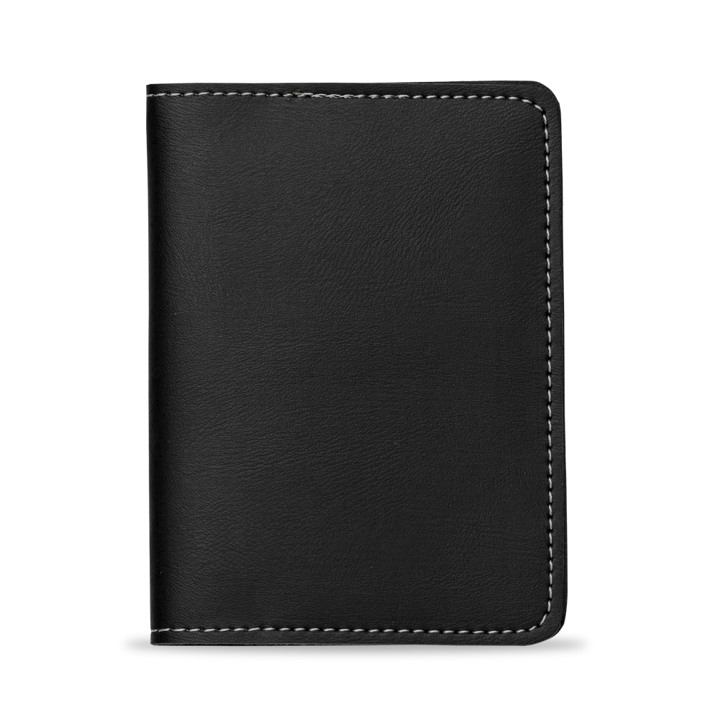 PORTA PASSAPORTE BIDINS  SPX-13123B-PRE NA COR PRETO