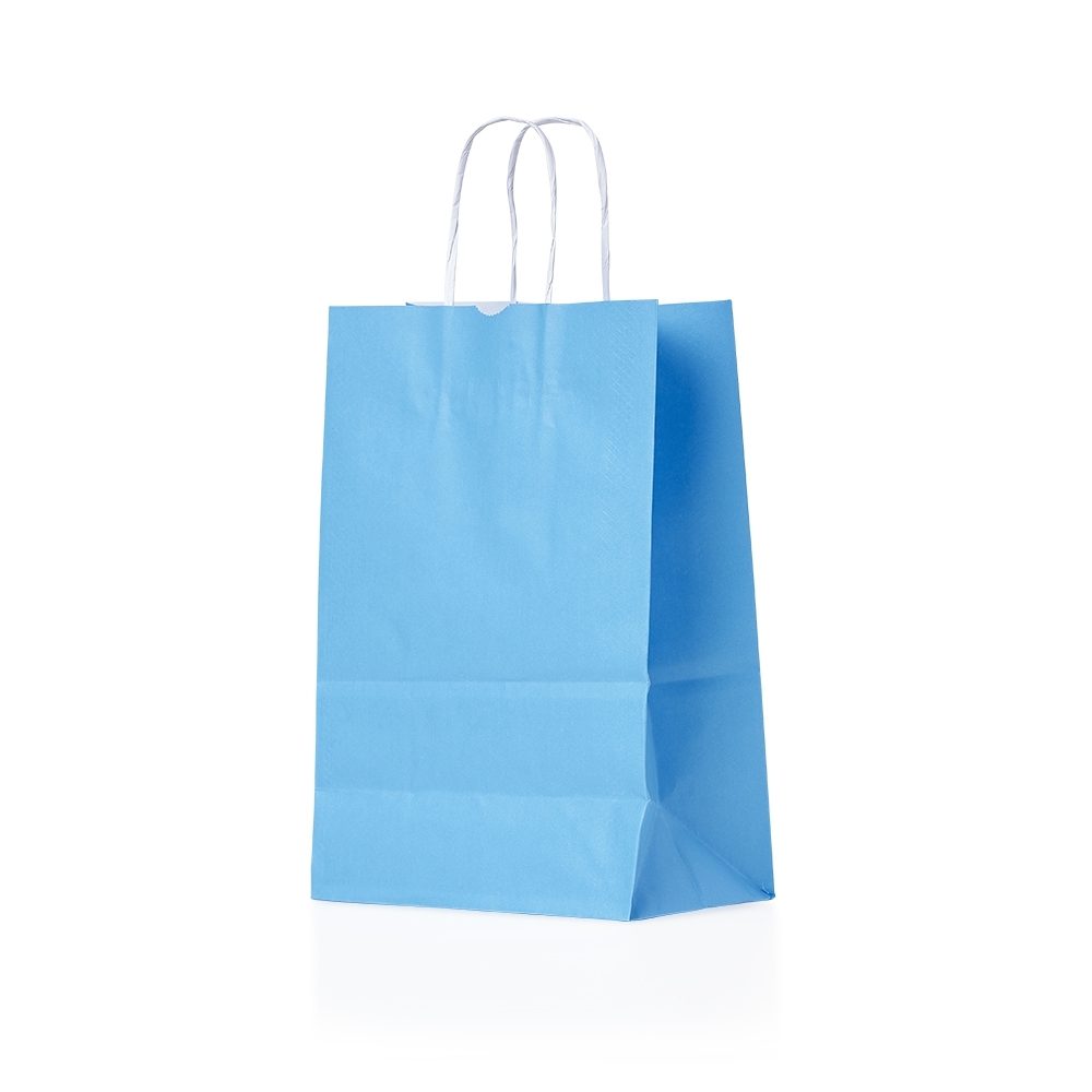 SACOLA KRAFT PEQUENA SPX-14751-AZU NA COR AZUL