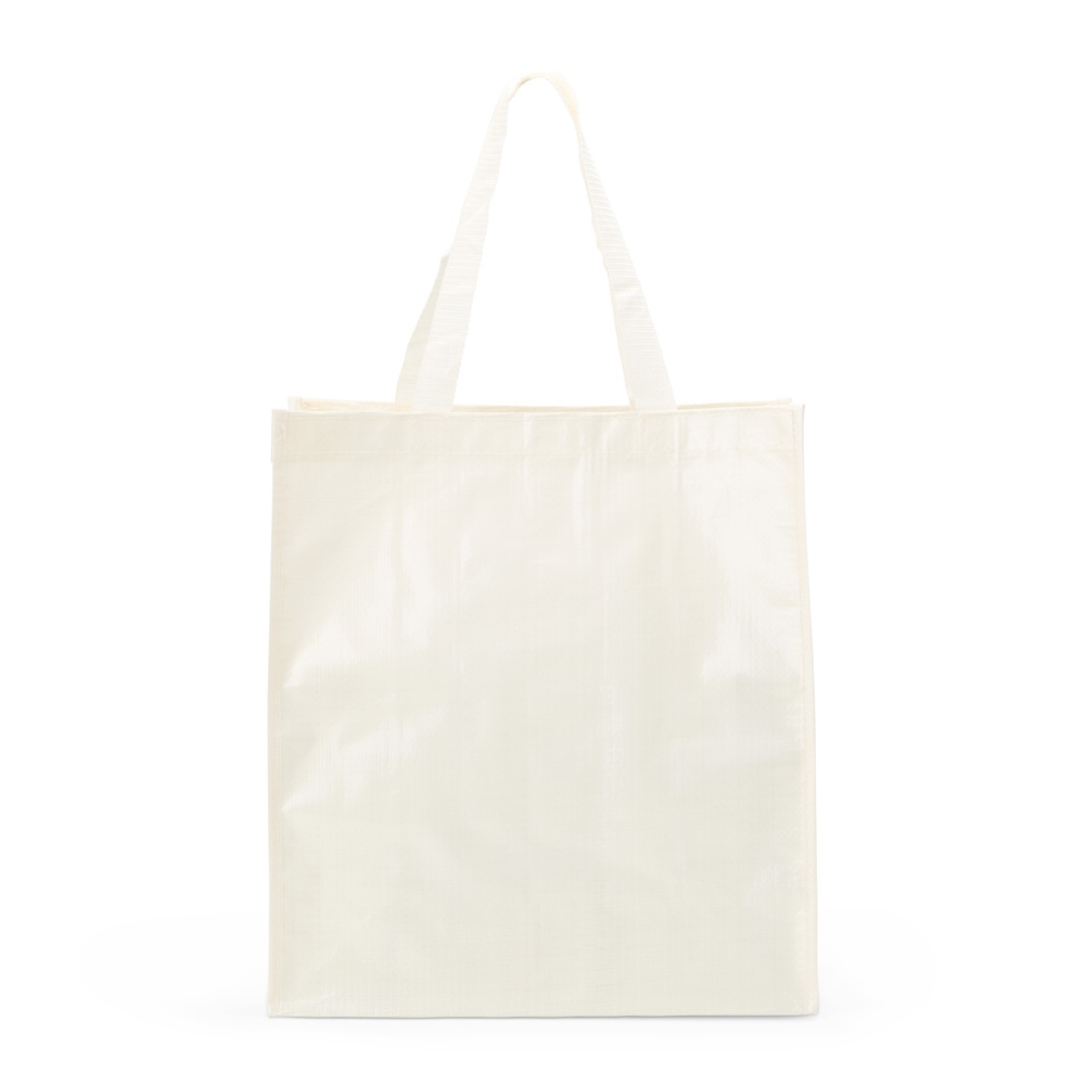 SACOLA PLÁSTICA SPX-08054-BEG NA COR BEGE