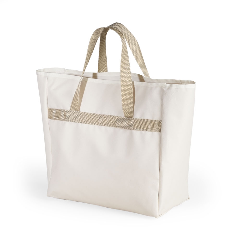 SACOLA EM NYLON SPX-14723-BEG NA COR BEGE