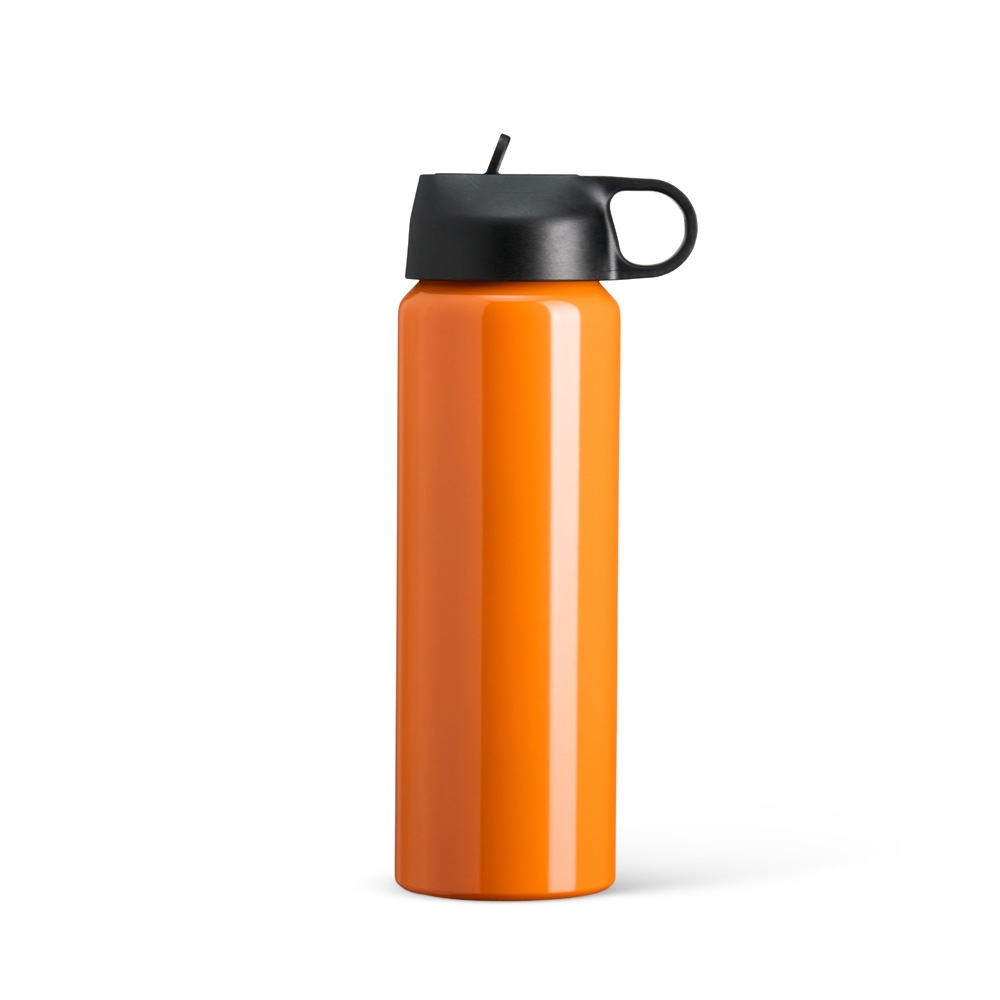 SQUEEZE ALUMÍNIO 800ML SPX-18757-LAR NA COR LARANJA