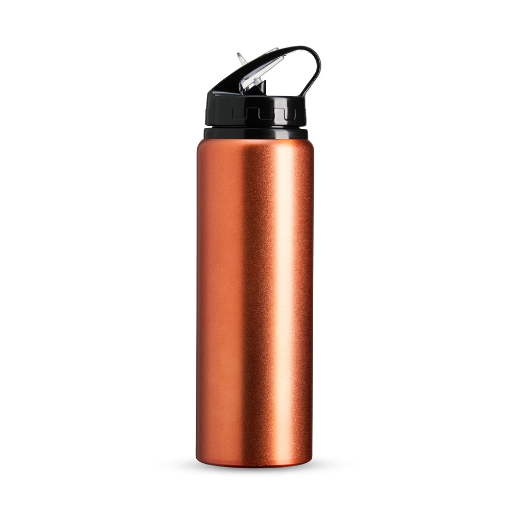 SQUEEZE ALUMÍNIO 800ML SPX-18746-LAR NA COR LARANJA