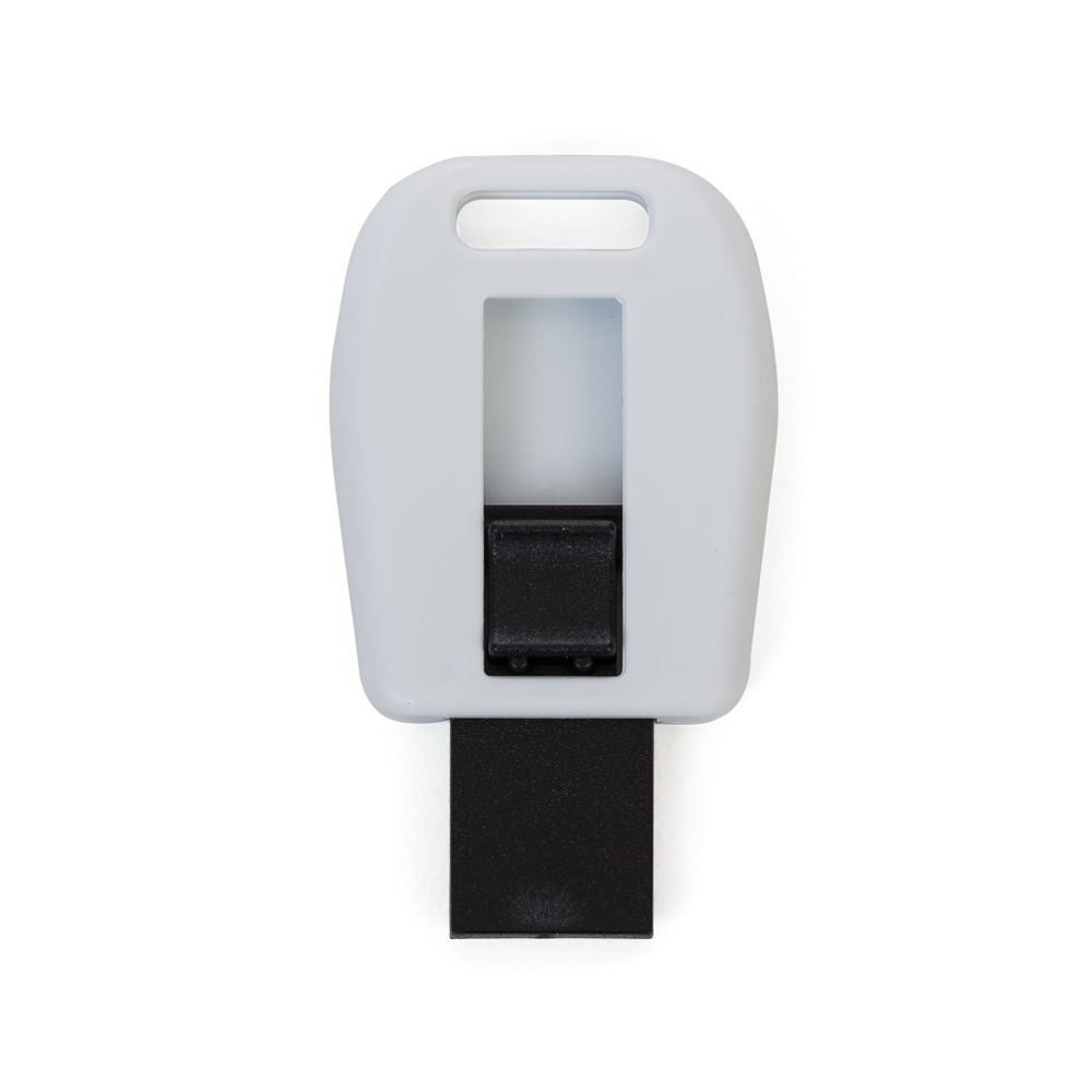 CARCAÇA P/ MEMORIA TIPO RETRÁTIL  SPX-P@13563-BCO/PRE NA COR BRANCO