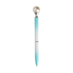 CANETA METAL PÉROLA SPX-15182-AZC/BCO NA COR AZUL