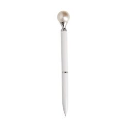 CANETA METAL PÉROLA SPX-15182-BCO/BRI NA COR BRANCO