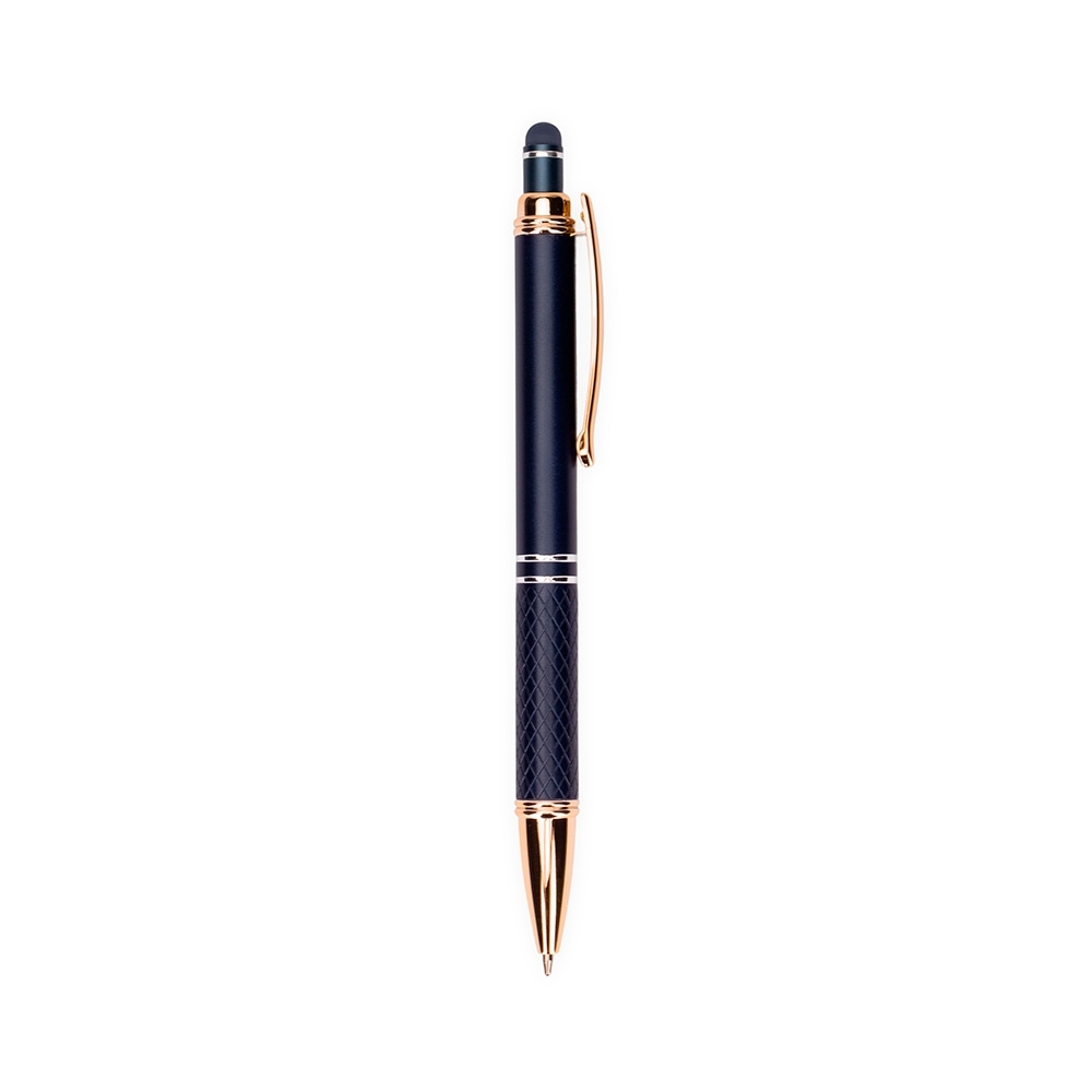 CANETA METAL TOUCH SPX-05020-AZE/COB NA COR AZUL