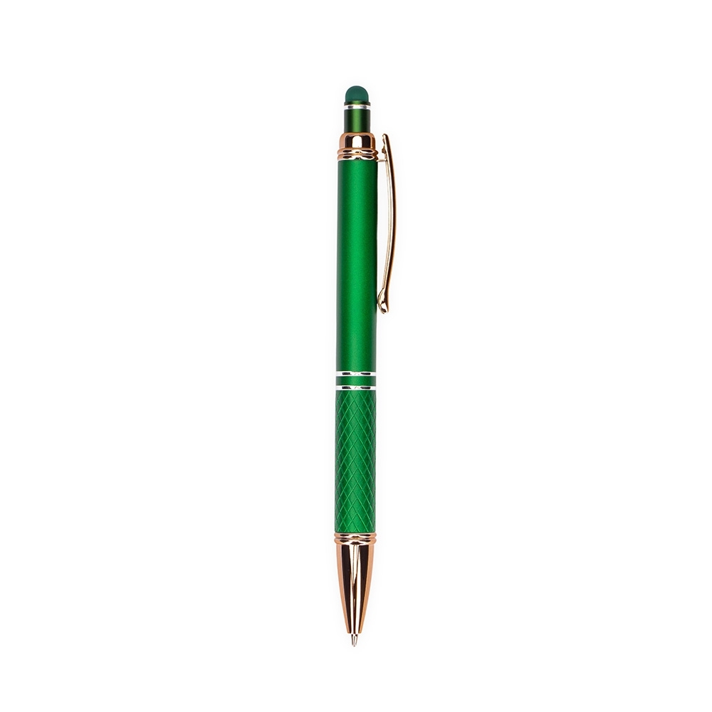 CANETA METAL TOUCH SPX-05020-VD/COB NA COR VERDE
