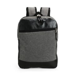 MOCHILA POLIÉSTER PVC MESCLA 11 LITROS SPX-15319-CIN/PRE NA COR CINZA