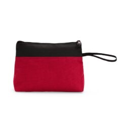 NÉCESSAIRE NYLON SPX-15253-VM/PRE NA COR VERMELHO