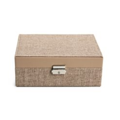 PORTA-JOIAS SPX-01738-BEG NA COR BEGE