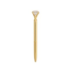 CANETA METAL DIAMANTE SPX-08175-DOU NA COR DOURADO