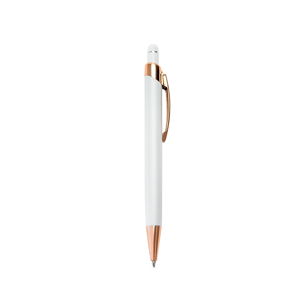 CANETA METAL TOUCH SPX-06076T-BCO/COB NA COR BRANCO